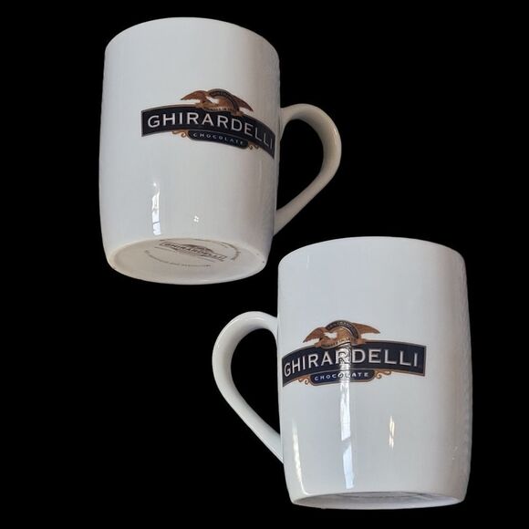 Two Ghirardelli coffer mugs - Picture 1 of 2